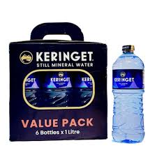 Keringet Mineral Water Value Pack 6*1Ltr